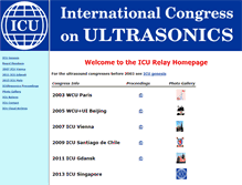 Tablet Screenshot of icultrasonics.org